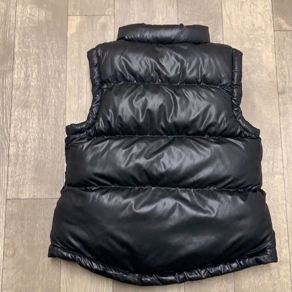 Girls Blac Label Puffer Black Vest - Picture 5 of 5